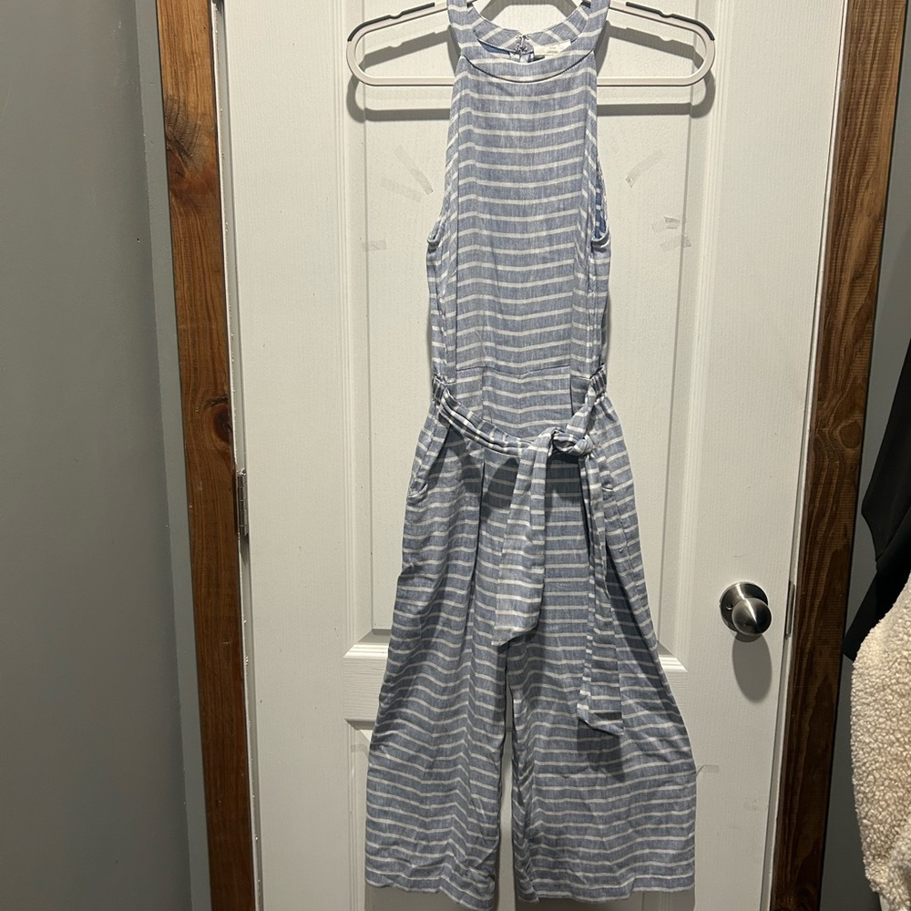 LOFT Blue and White Striped Lounge Jumper SKU 153